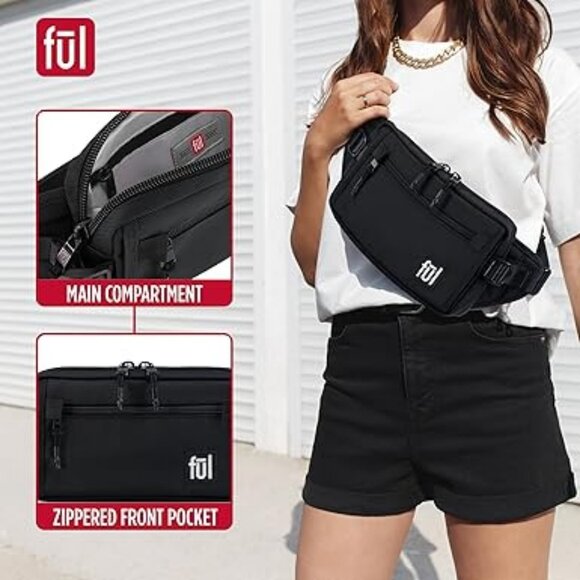 Ful Tactics Collection Crossbody Bag for Men and Women - Picture 1 of 6